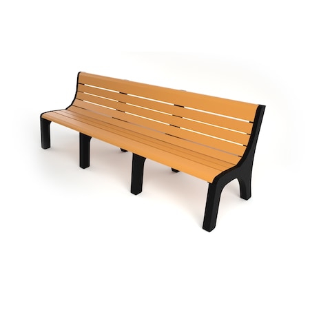 Frog Furnishings Cedar 8' Newport Bench PB 8CEDNEW